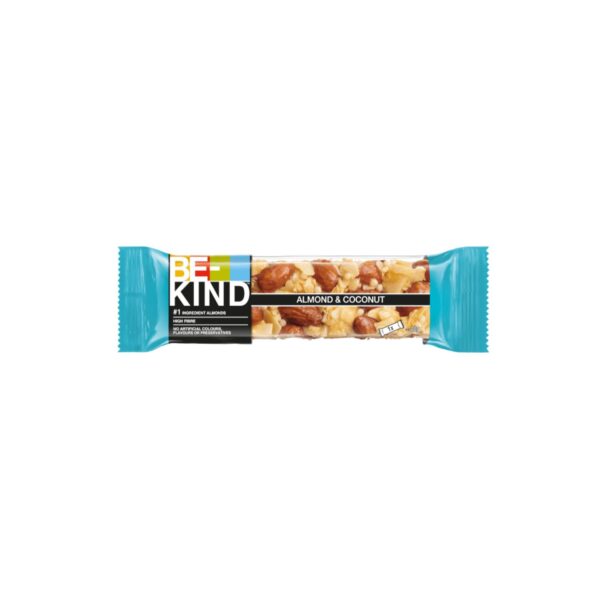 Be-Kind® | Barretta Proteica Mandorle e Cocco | Merenda Mandorle & Cocco | Snack Frutta Secca | Snack Proteine - 12 Barrette - immagine 2