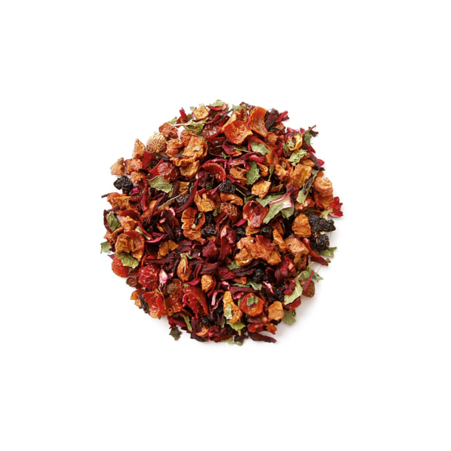 Meridiani® | Frutti di Bosco Miscela Frutta e Fiori per Infusione | Dolce Mix Mela, Mirtillo, Sambuco, Mora e Ribes Senza Caffeina - (80 Gr) - immagine 3