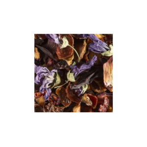 Dammann Frères | Carcadet Passion Framboise | Karkadé Lampone e Frutto Passione in Foglie e Fiori - 90 Gr | Miscela Ibisco, Rosa Canina e Aromi Fruttati per Infuso