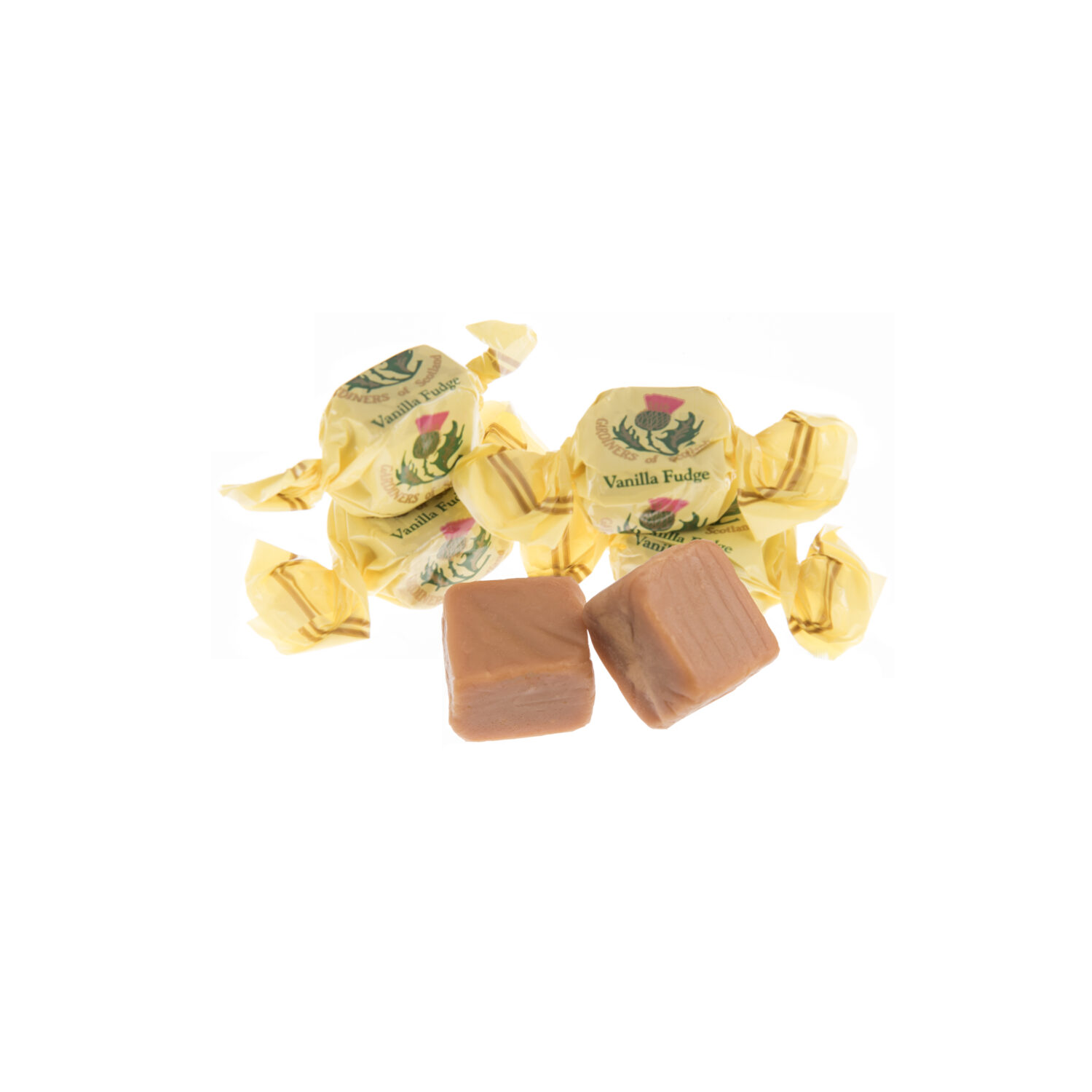 Gardiners of Scotland | Fudge Lattina Metallo Decori Colibrì | Caramelle Fudge Inglesi Panna Latte - 200 Gr | Vanilla Fudge Lattina Stampe Colorate - immagine 5