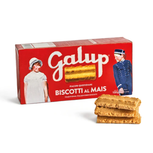 Galup® | Biscotti al Mais Tradizionali | Biscotti Friabili con Aggiunta Farina di Mais - 150 Gr