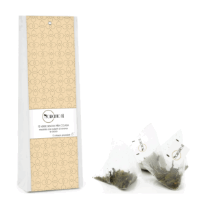 Novecento Tè® | Tè Verde Sencha Piña Colada - 15 Filtri | Verde Sencha Ananas e Cocco | Miscela Tè Verde Piña Colada Ananas Cocco