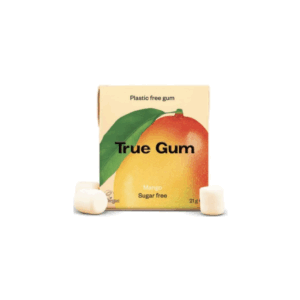 True® Gum | Chewing Gum Senza Zucchero al Mango | Gomme Masticare Mango | Astuccio Chewing Gum Mango - 1 x 21 Gr