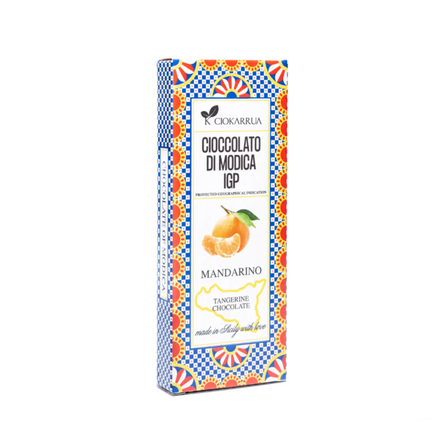 Ciokarrua® | Cioccolato Modica IGP Mandarino | Cioccolato Grezzo Lavorato Freddo Senza Lattosio | Tavoletta Cioccolata Senza Glutine - 80 Gr - immagine 6