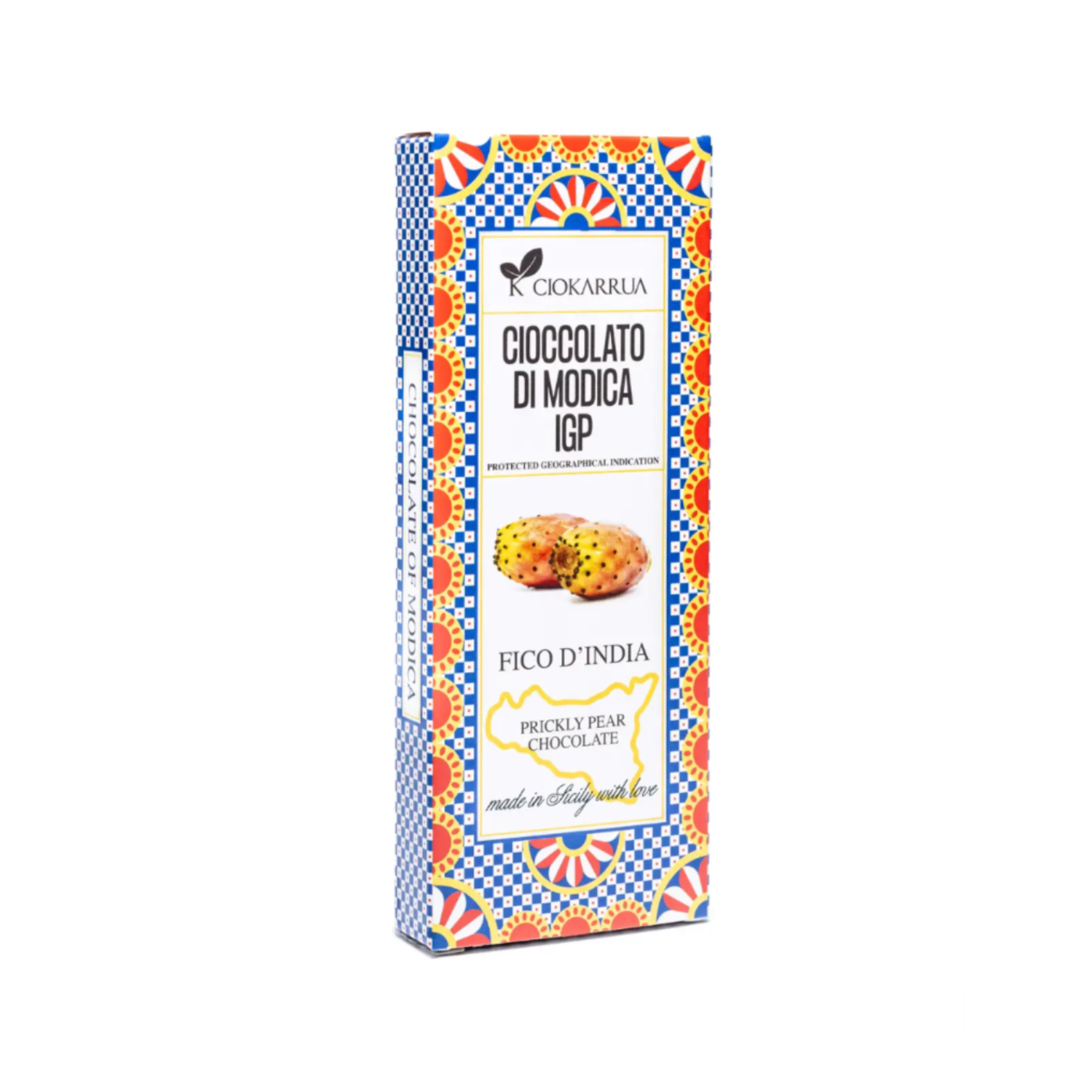 Ciokarrua® | Cioccolato Modica IGP Fico India | Cioccolato Grezzo Lavorato Freddo Senza Lattosio | Tavoletta Cioccolata Senza Glutine - 80 Gr - immagine 6